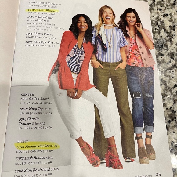 CAbi- Trumpet Cardi- Small- orange/coral trumpet sleeve rib knit - Picture 15 of 15